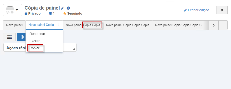 Cópia de painel