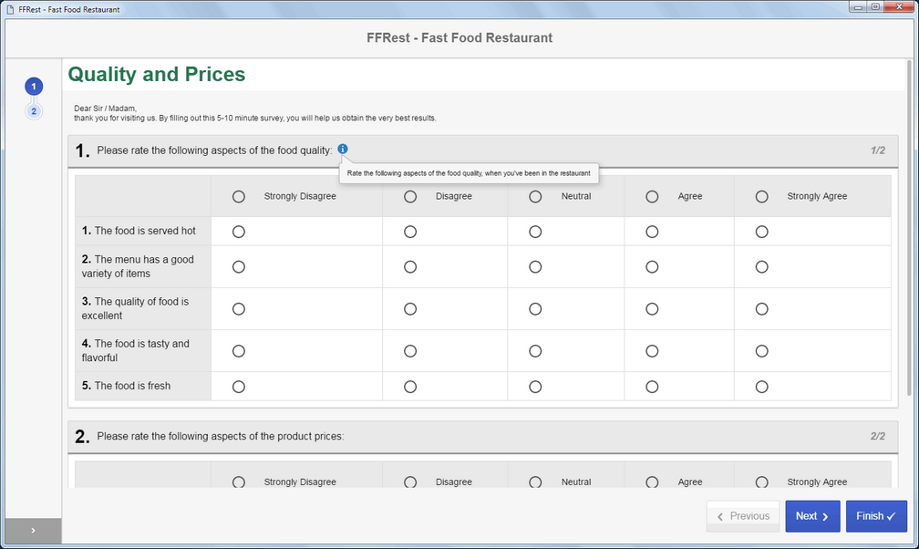 SE Survey > Management > Tracking